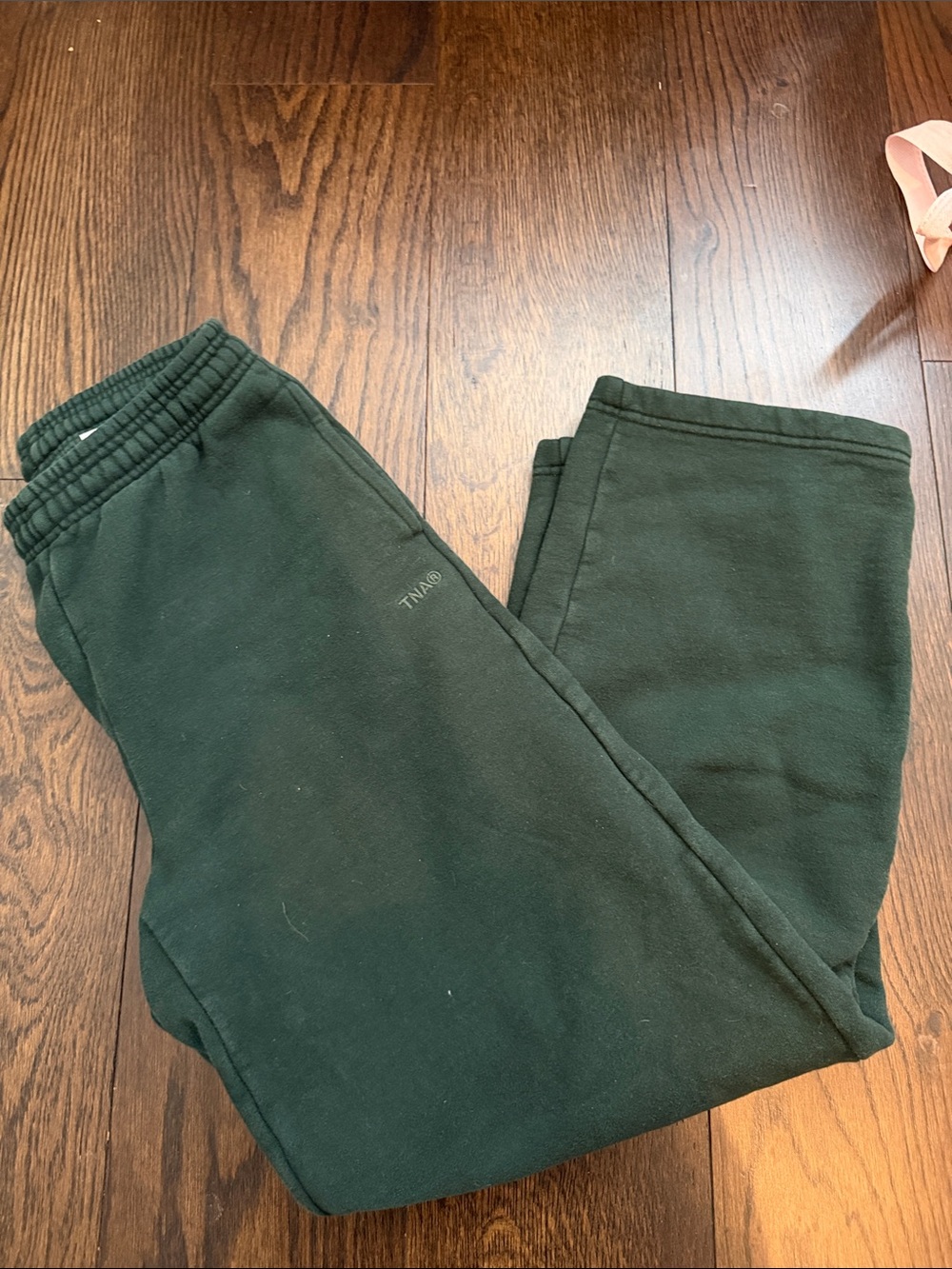 TNA Forest Green Fleece Joggers
